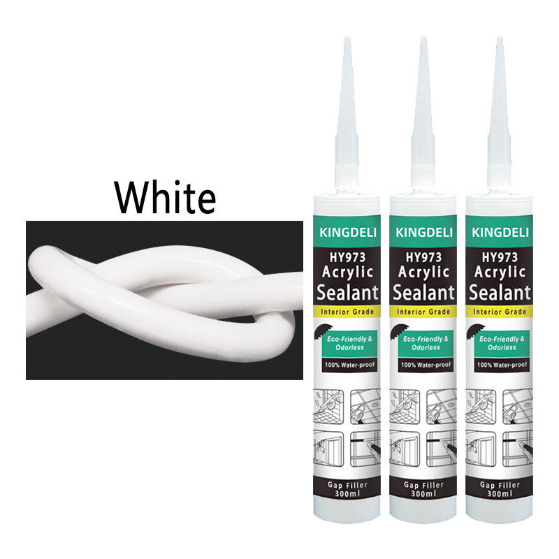กาวซิลิโคนกันน้ำ 280ml 300ml สีขาวดำ